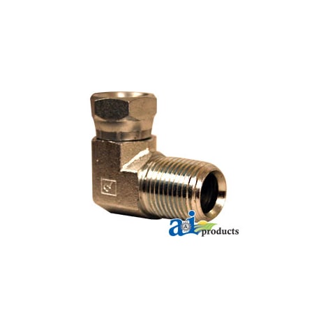 A & I Products 90 Degree Female NPT Swivel X Male NPT Adapter 3.75 x4 x2 A-43B22